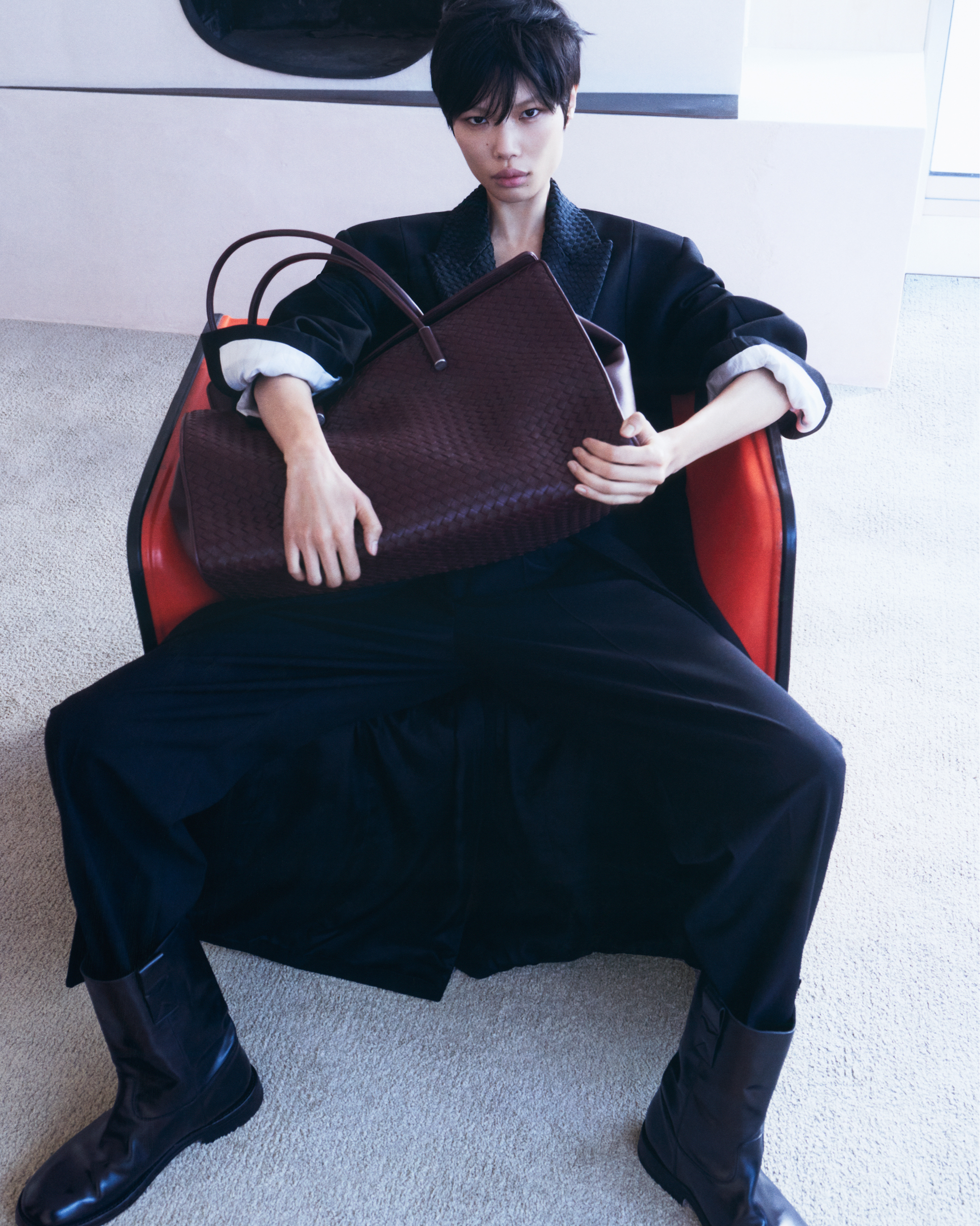 Bottega Veneta Spring Summer 2026 editorial by Andrew Vowles for CR Fashion Book