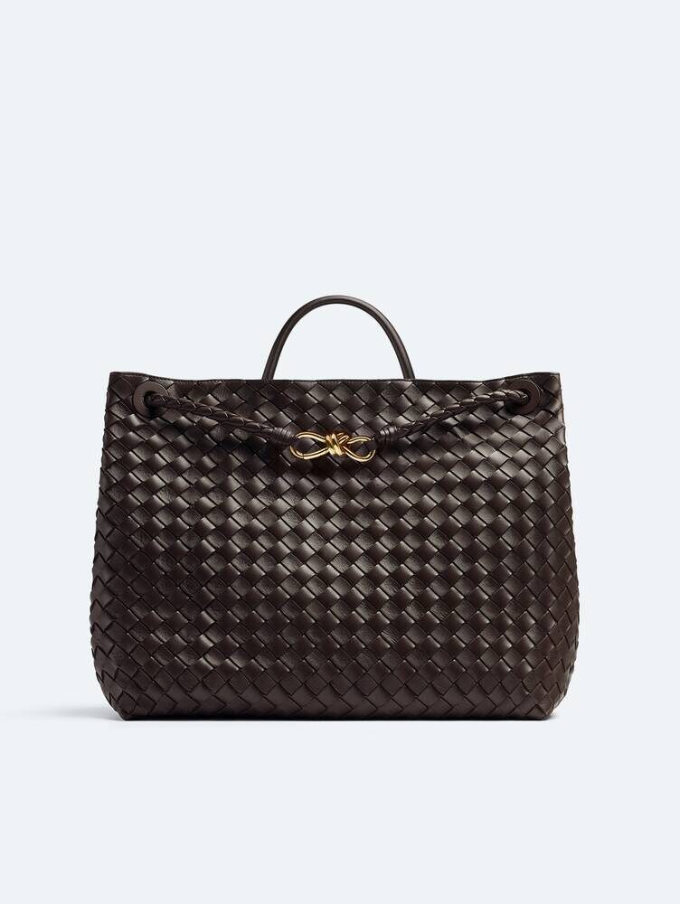 The Bottega Veneta Andiamo bag, Winter 2026, in woven leather