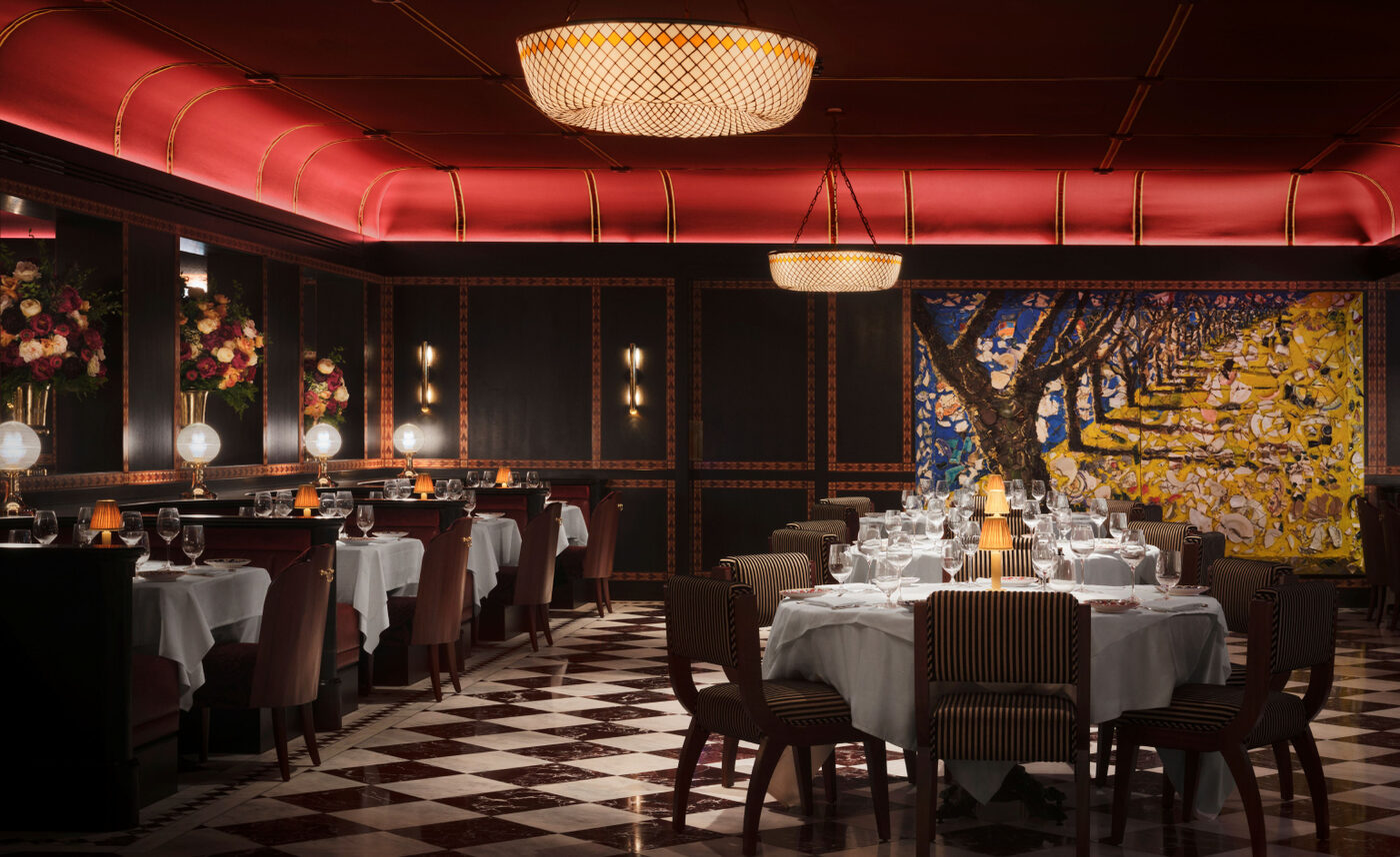 The lobby interior at The Chancery Rosewood