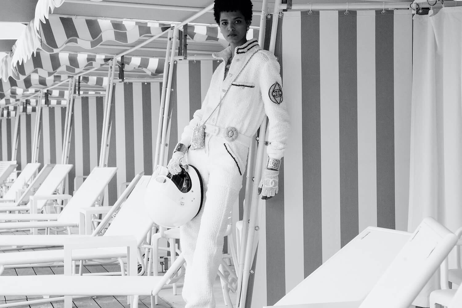 Chanel show set at Monte-Carlo Beach Club