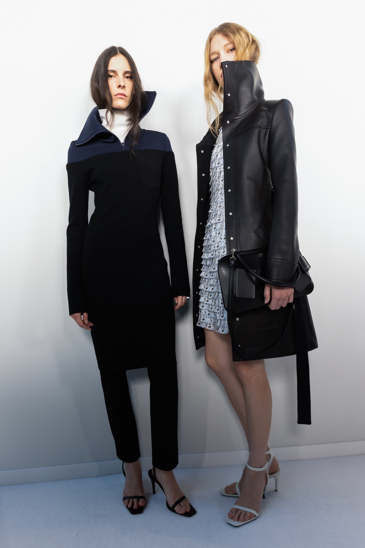 Backstage at Courrèges A/W 2026, Nicolas Di Felice's final collection for the house