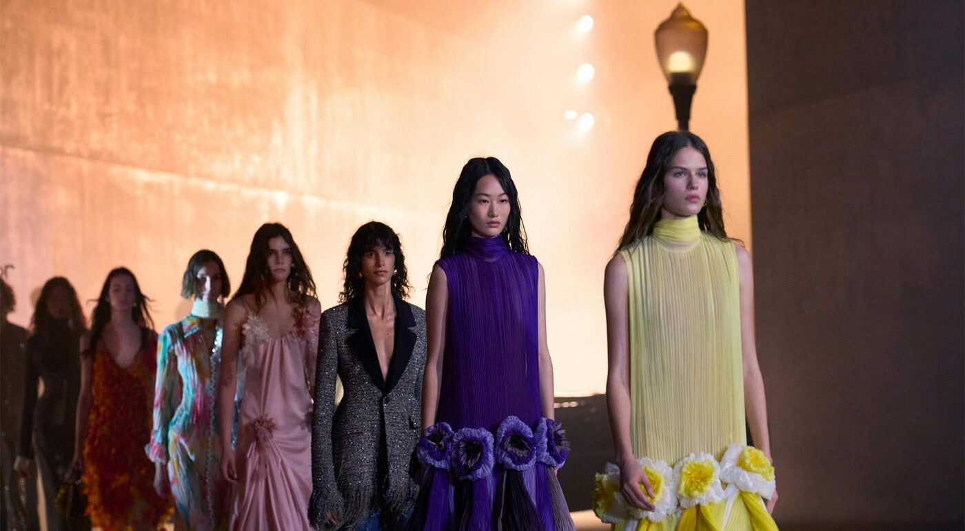 Jonathan Anderson's Dior Cruise show, the register Dior carries into Shanghai for Cruise 2028, courtesy of Dior