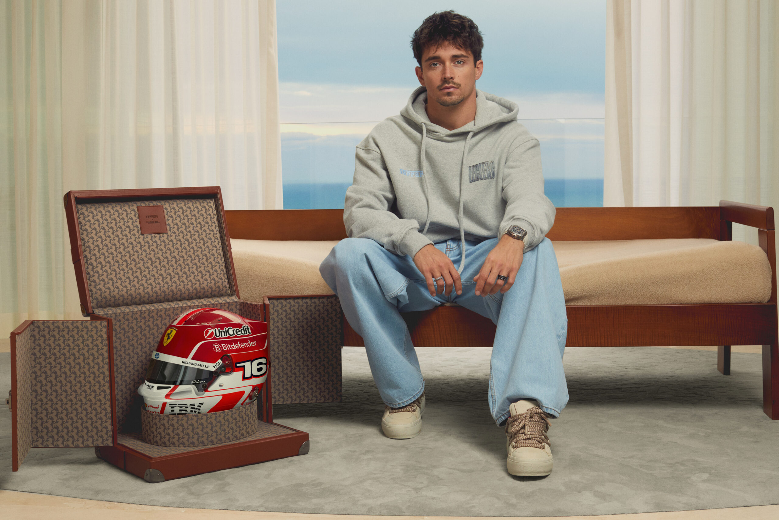 Ferrari x Charles Leclerc capsule collection ahead of Monaco Grand Prix