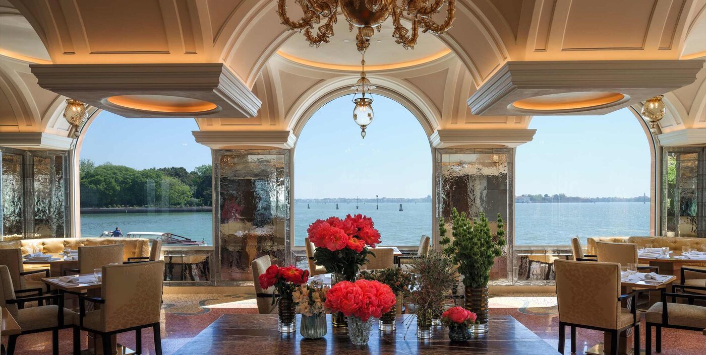 Oro, the Michelin-starred restaurant at Hotel Cipriani, Venice