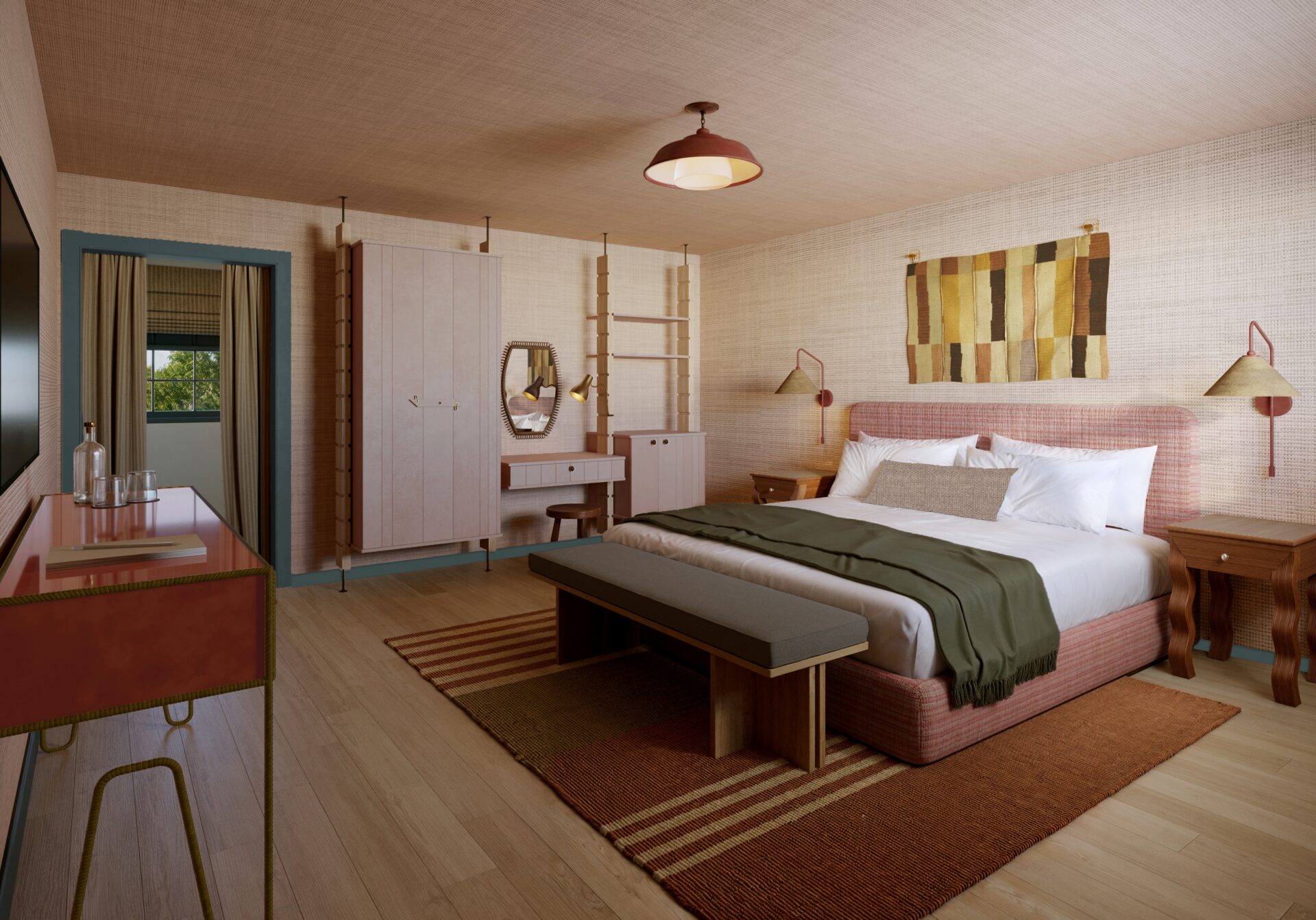Hotel Corduroy, a new 29-room boutique hotel in Montauk by Blue Flag Capital, opened May 2026