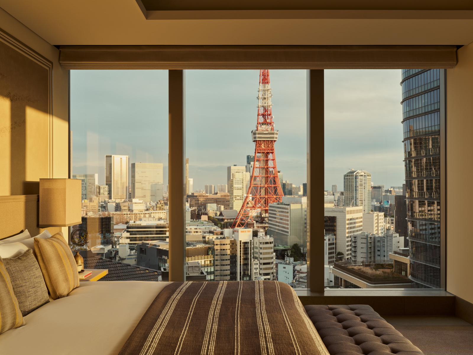 Janu Tokyo, Aman Group's second brand, in the Azabudai Hills development in Minato, designed by Jean-Michel Gathy