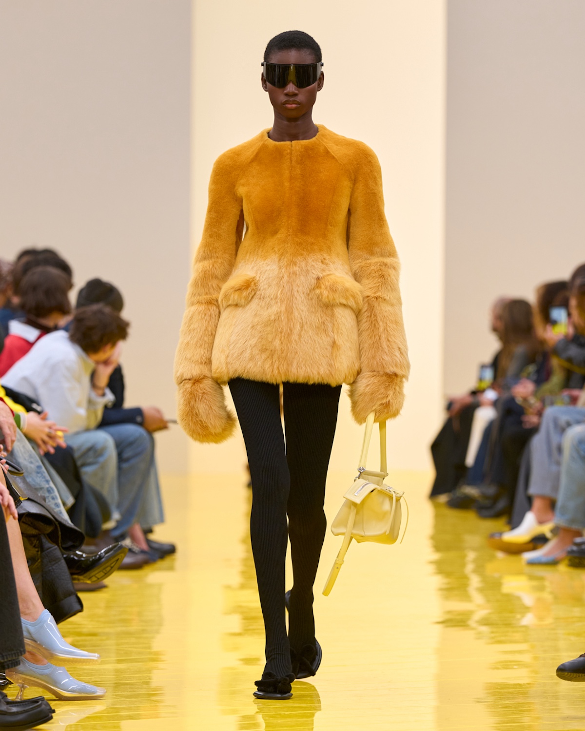 Loewe A/W 2026 runway at Château de Vincennes, Paris