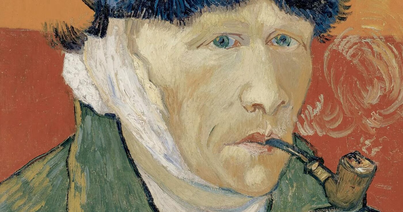Van Gogh's Self-Portrait with Bandaged Ear and Pipe, a highlight of the Gustave Fayet exhibition at the Fondation Louis Vuitton