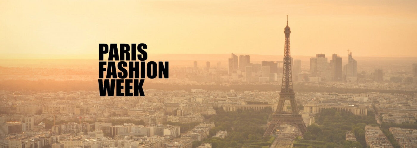 Paris Fashion Week signage marking the spring/summer 2027 season, the week Maxhosa Africa joined the official calendar