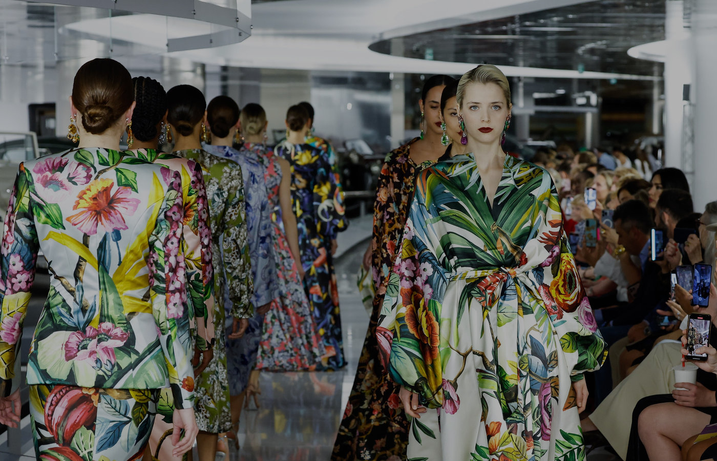Monte-Carlo Fashion Week 2026 runway at the Yacht Club de Monaco