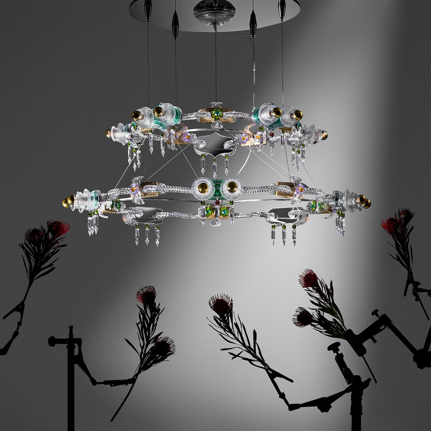 Bethan Laura Wood&rsquo;s Crystal Crypt installation for Baccarat at Milan Design Week 2026