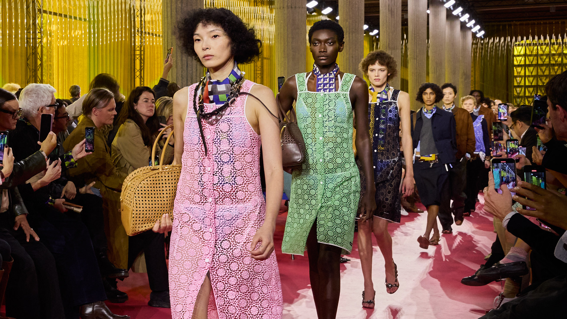 Miu Miu AW26 runway, Paris Fashion Week
