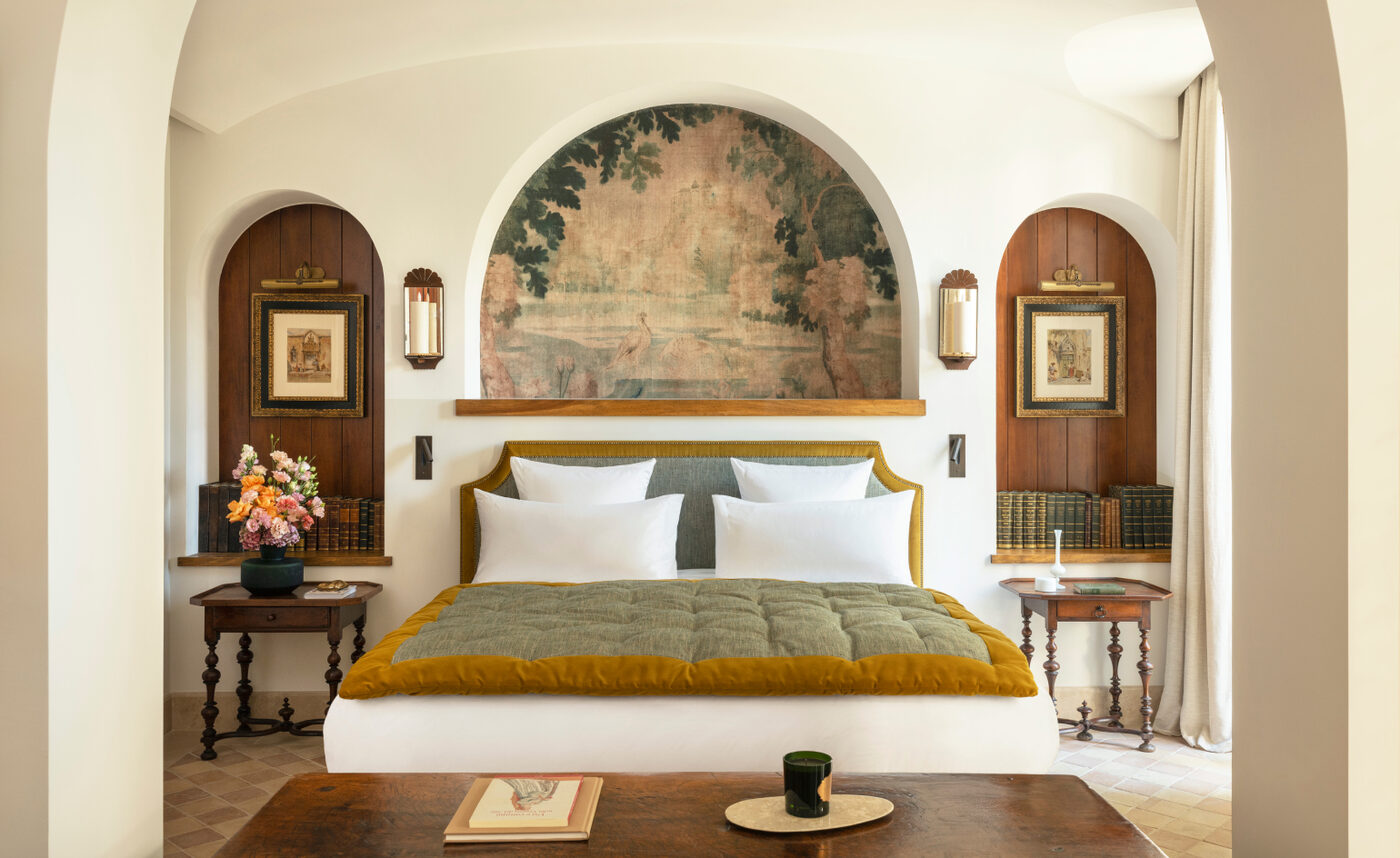 Monaco harbour and the Circuit de Monaco — luxury hotels line the Mediterranean waterfront
