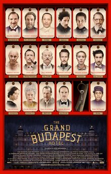 The Grand Budapest Hotel (2014) theatrical poster
