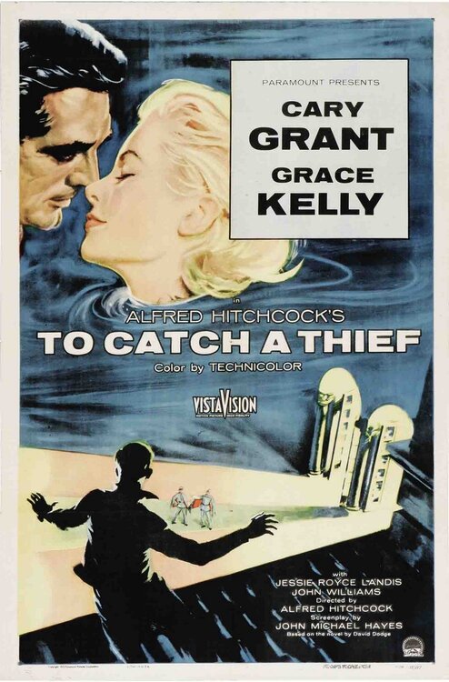 To Catch a Thief (1955) theatrical poster