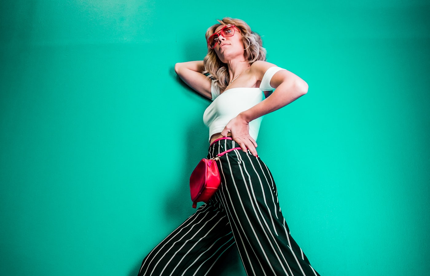 Runway lighting at Paris haute couture presentation