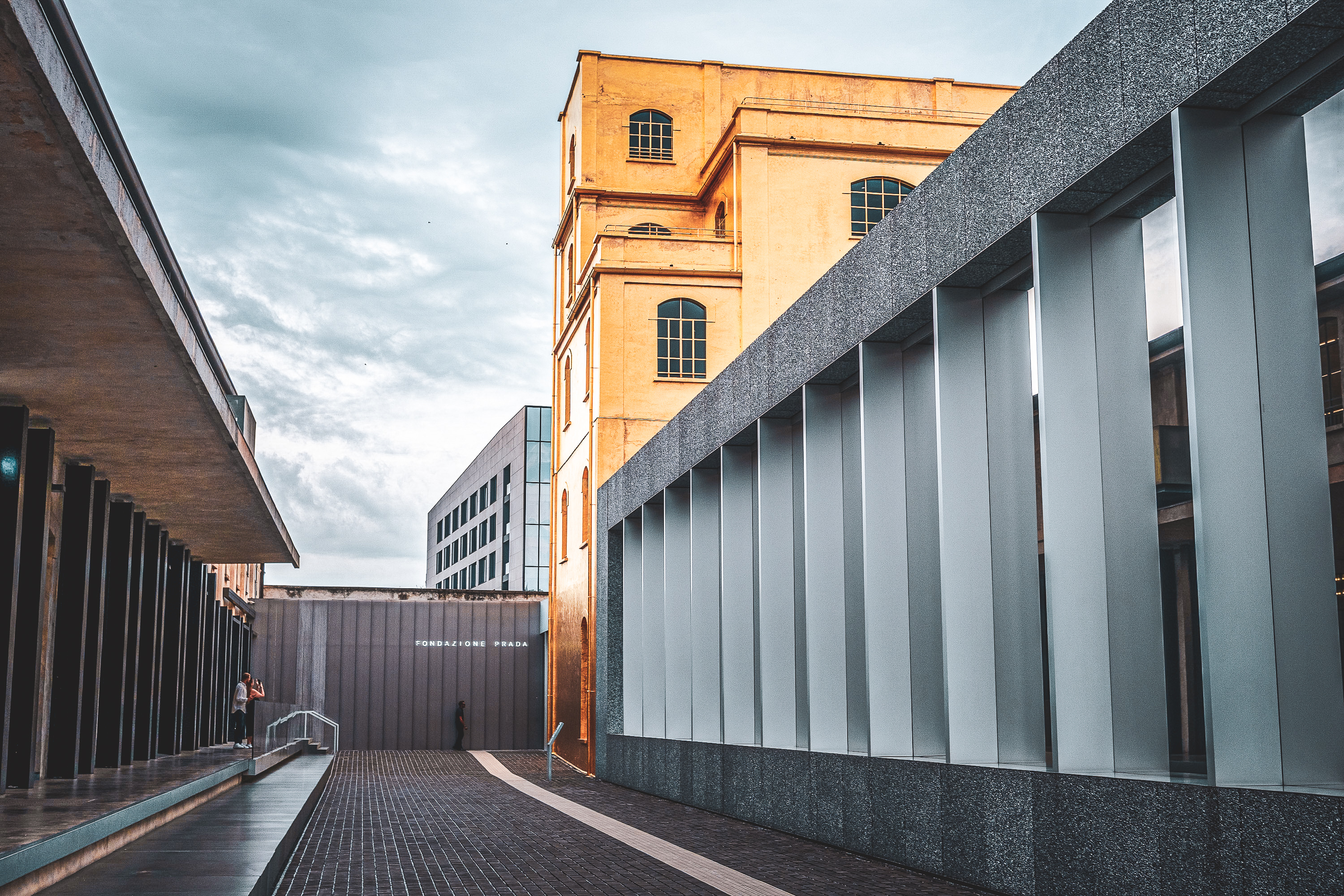 Fondazione Prada, Milan — the Deposito building exterior