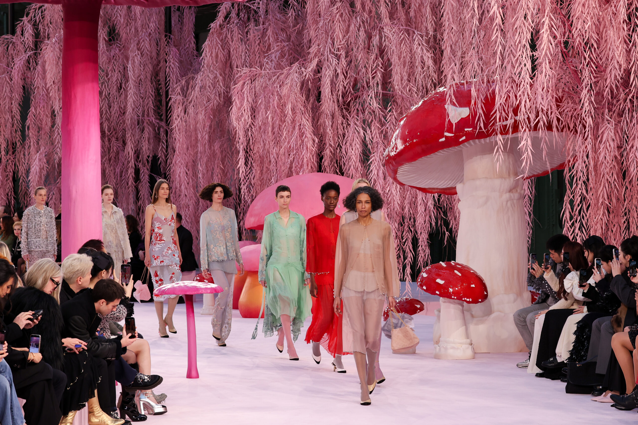 Matthieu Blazy's Chanel A/W 2026 show at the Grand Palais, Paris