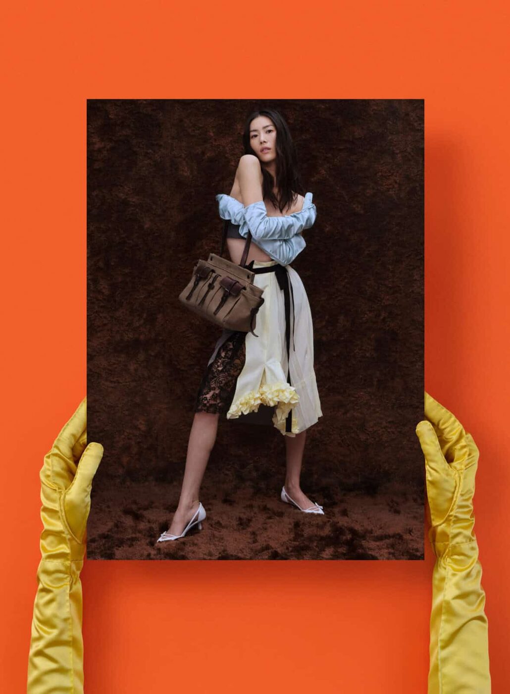 Prada Spring/Summer 2026 campaign by Oliver Hadlee Pearch &mdash; Image of an Image
