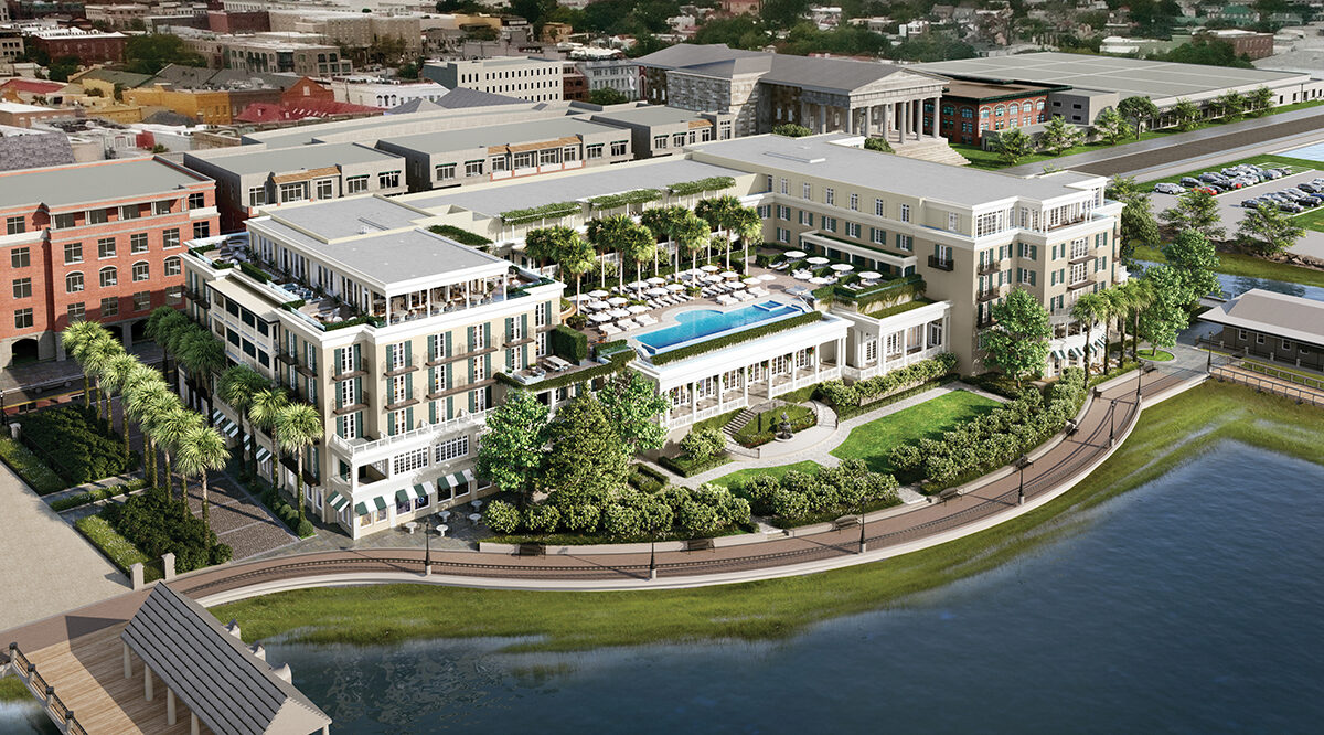 The Cooper Charleston, a new luxury hotel on Charleston Harbor