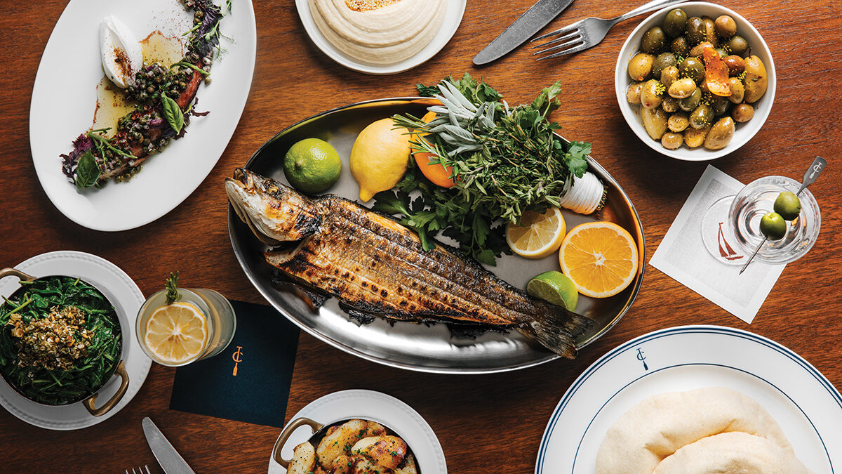 One of the Cooper&rsquo;s cruising vessels in Charleston Harbor