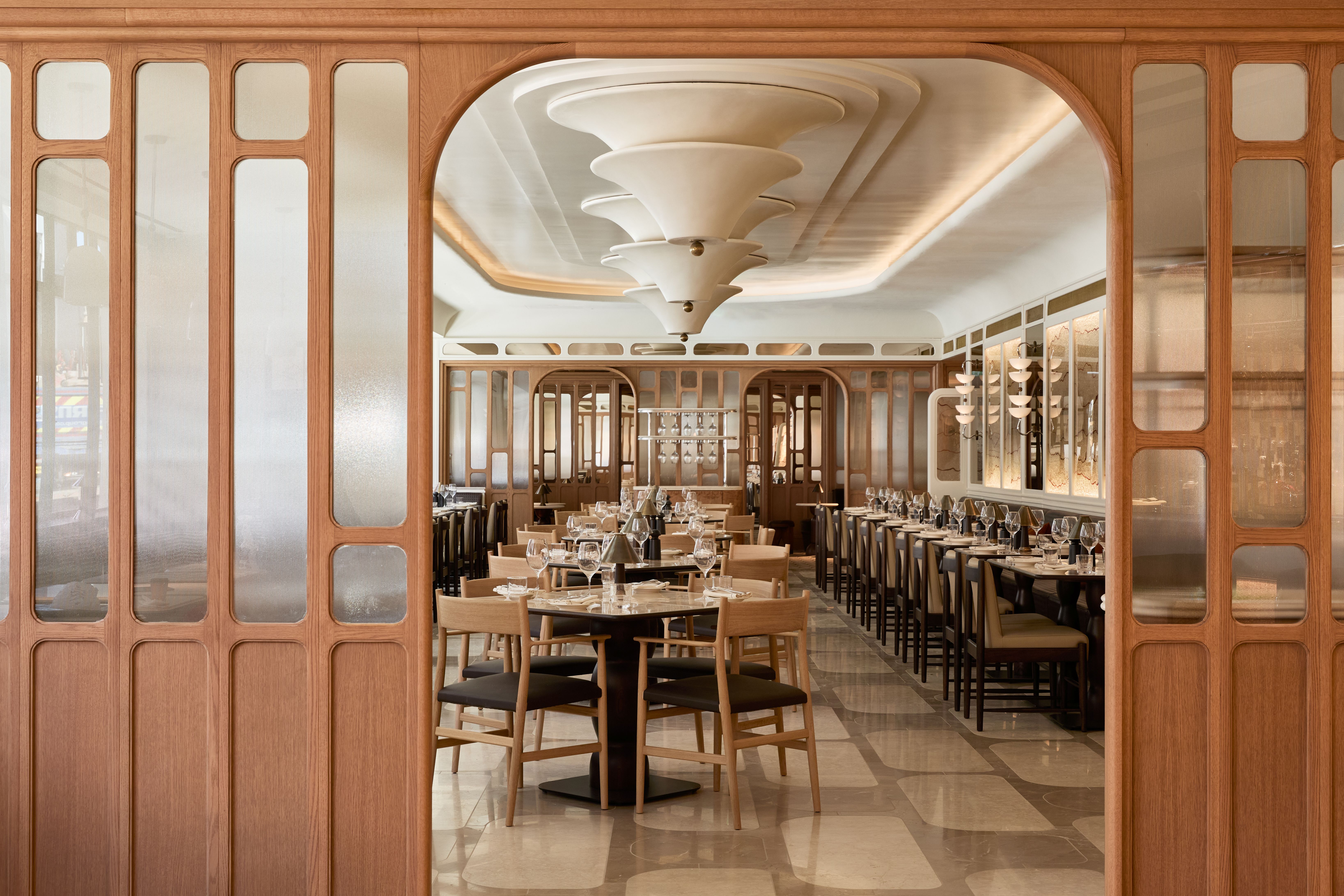 Brasserie Angelica at The Newman, ground floor restaurant