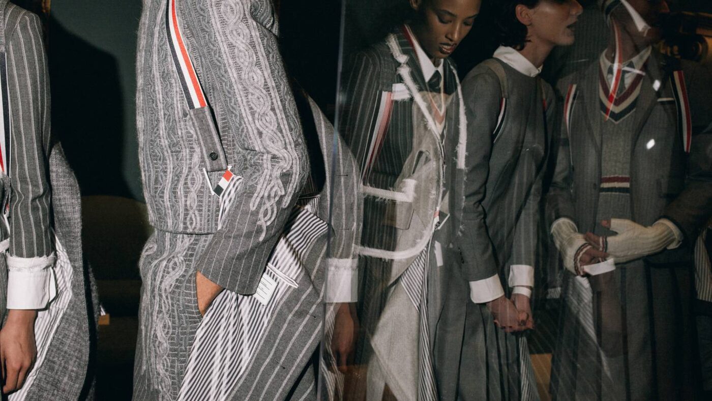 Thom Browne brand image, courtesy of Thom Browne and Zegna Group
