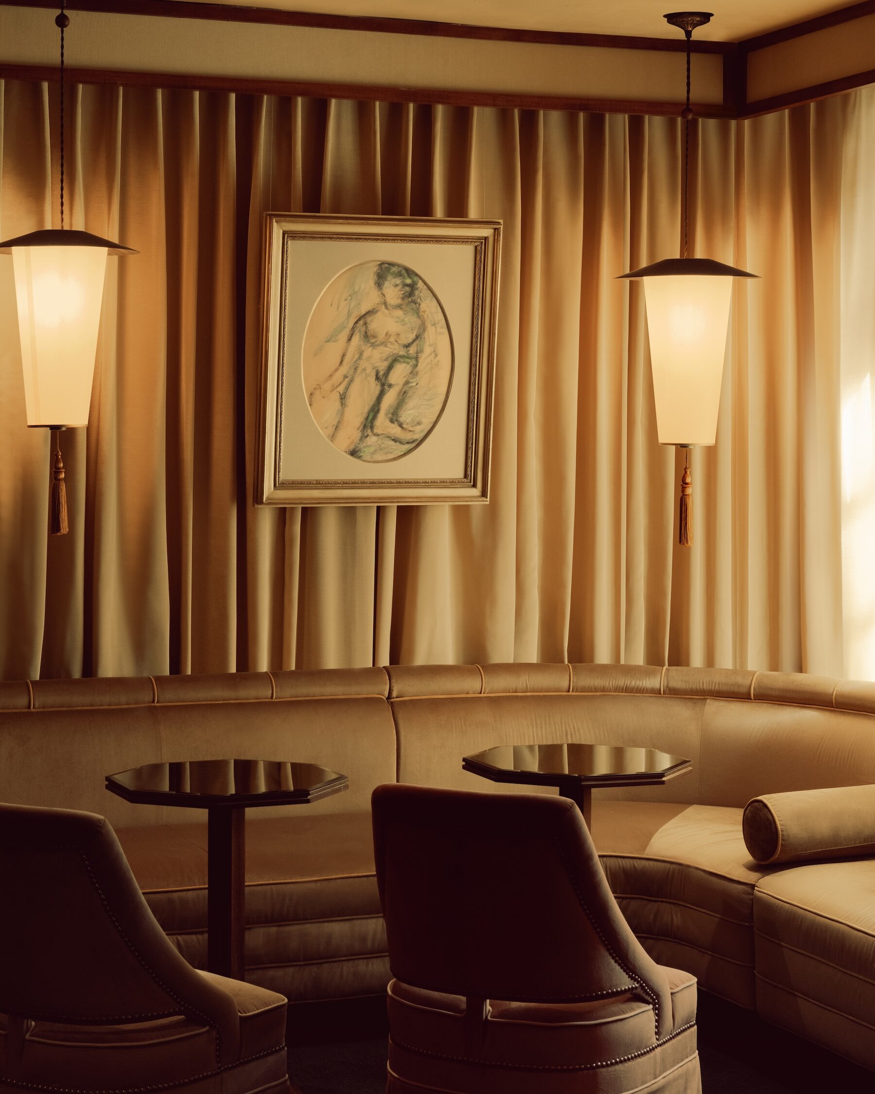 The Living Room at the private members&rsquo; club, The Twenty Two New York