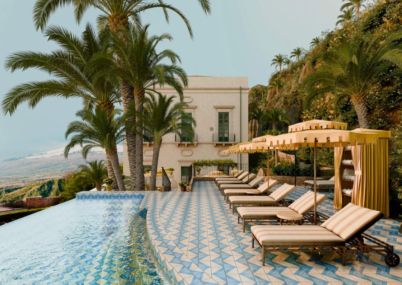 Villa Timeo at the Grand Hotel Timeo, Belmond, in Taormina, Sicily